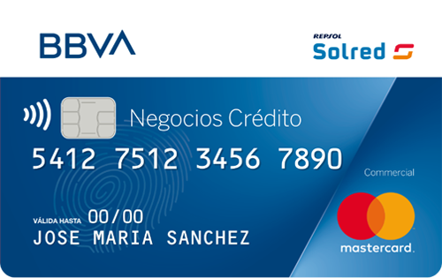 Tarjeta Negocios Crédito BBVA - Cuentasbancaria.com